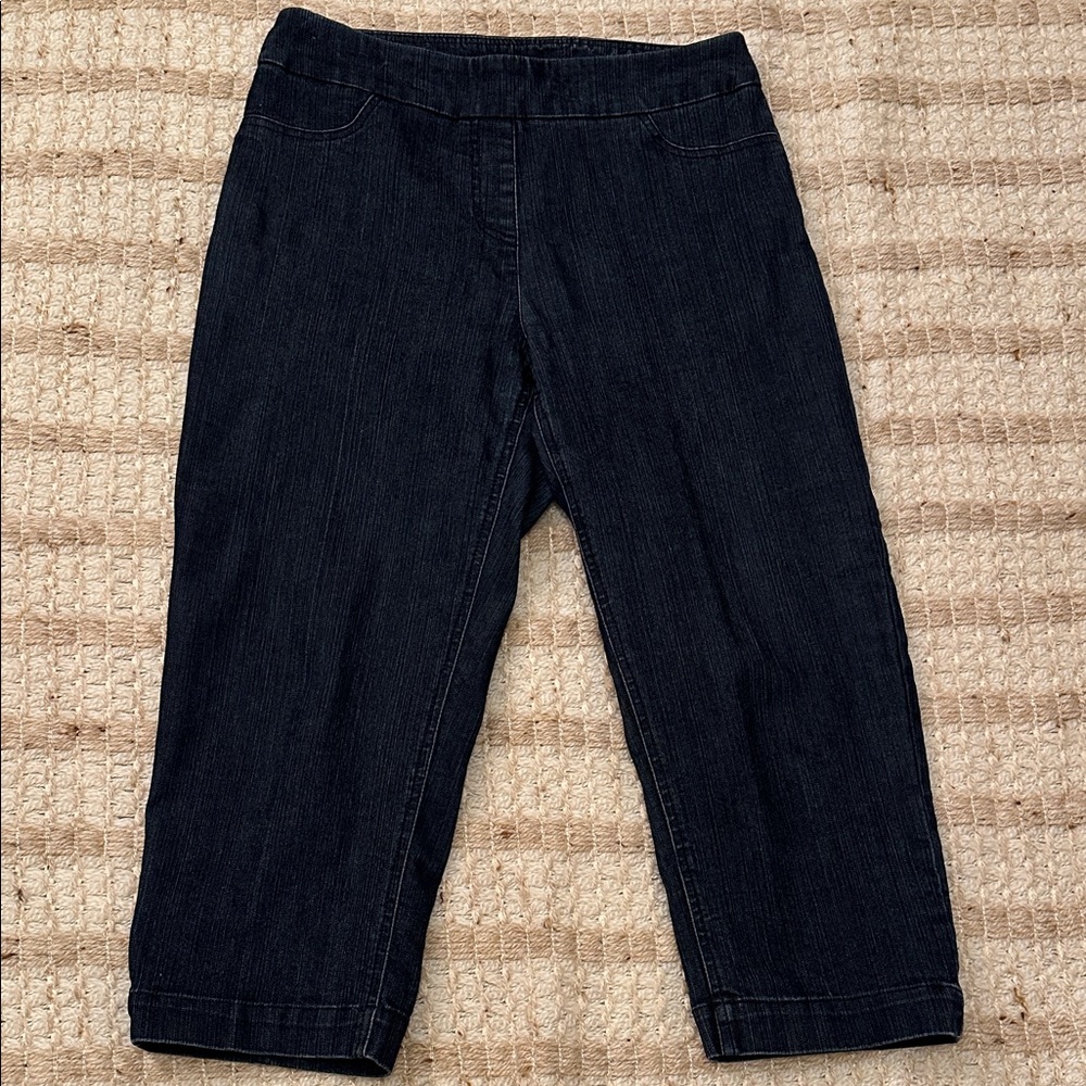 Slimsation By Multiples  Midnight blue Cropped Jeans